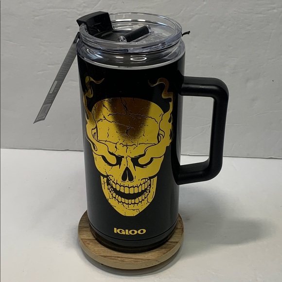 WWE Stone Cold 36 oz Tumbler 1 Liter Mug Steve Austin NWT - Picture 2 of 8